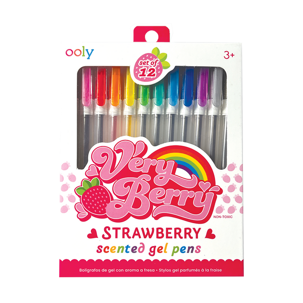 Very Berry Scented Gel Pens | Set of 12