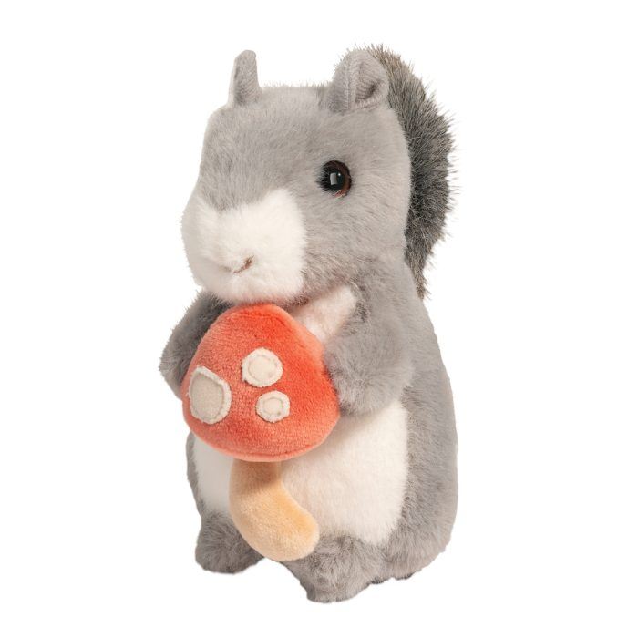 Squirrel With Mushroom | Douglas Cuddle Toys