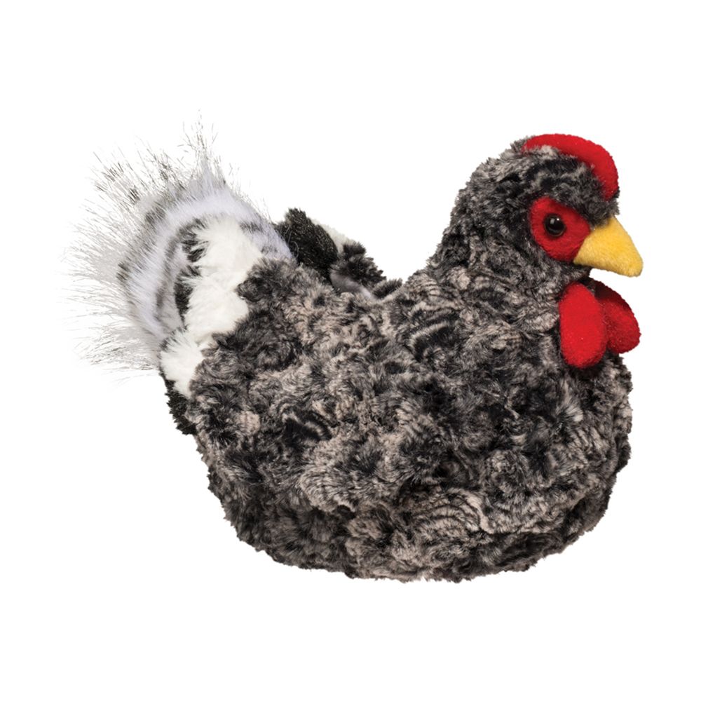 Pepper Black Multi Hen | Douglas Cuddle Toys