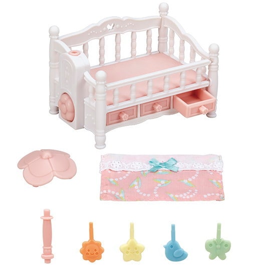 Calico Critters | Crib with Mobile Set