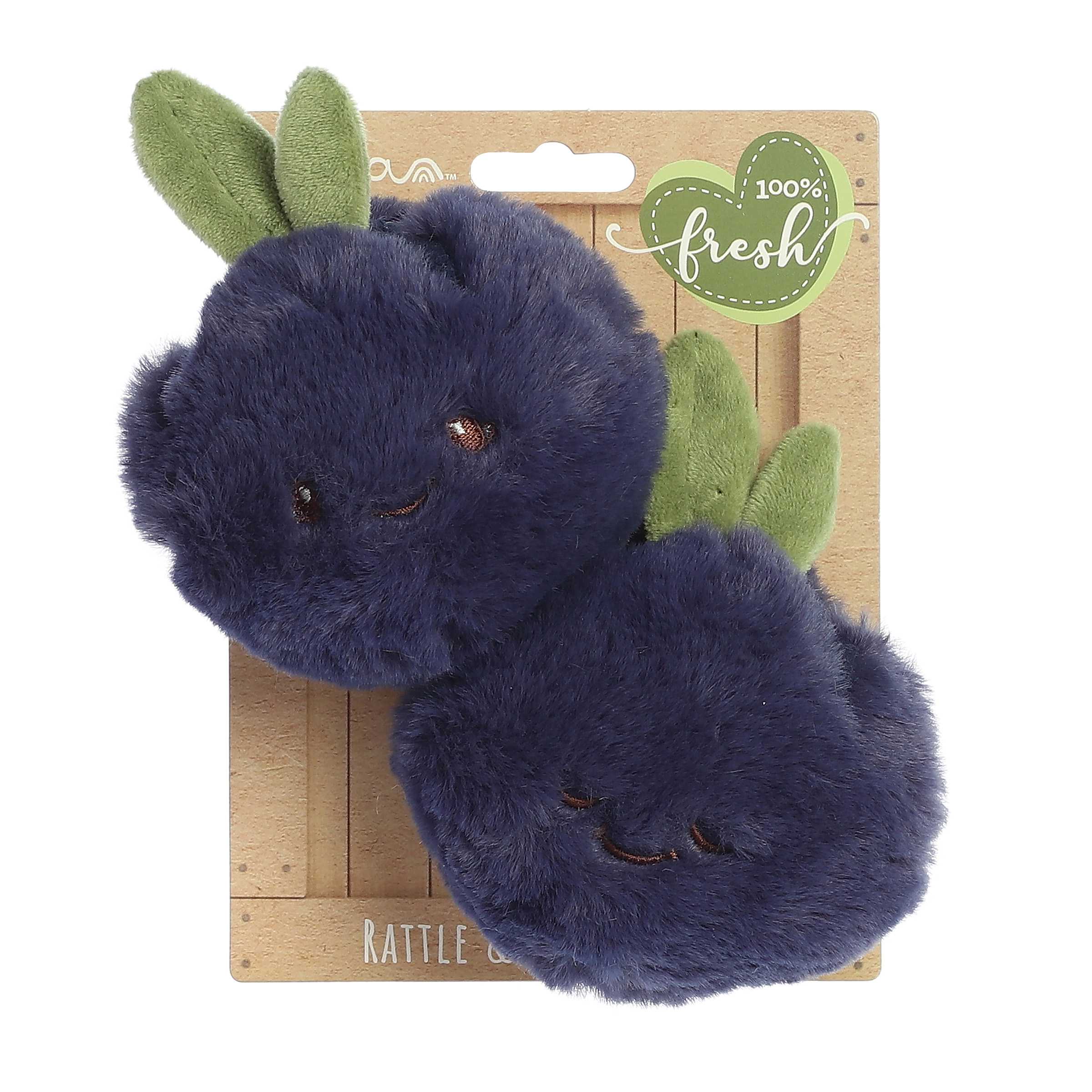 Blueberry Rattle & Crinkle Set | Ebba Precious Produce