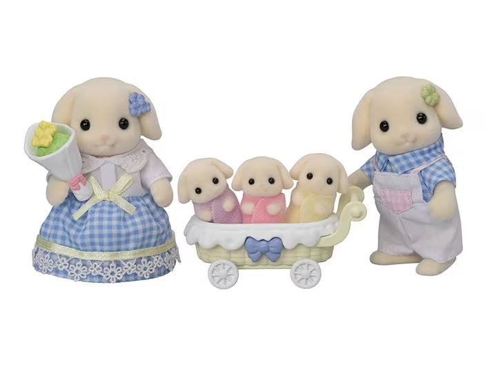 Calico Critters | Flora Rabbit Family