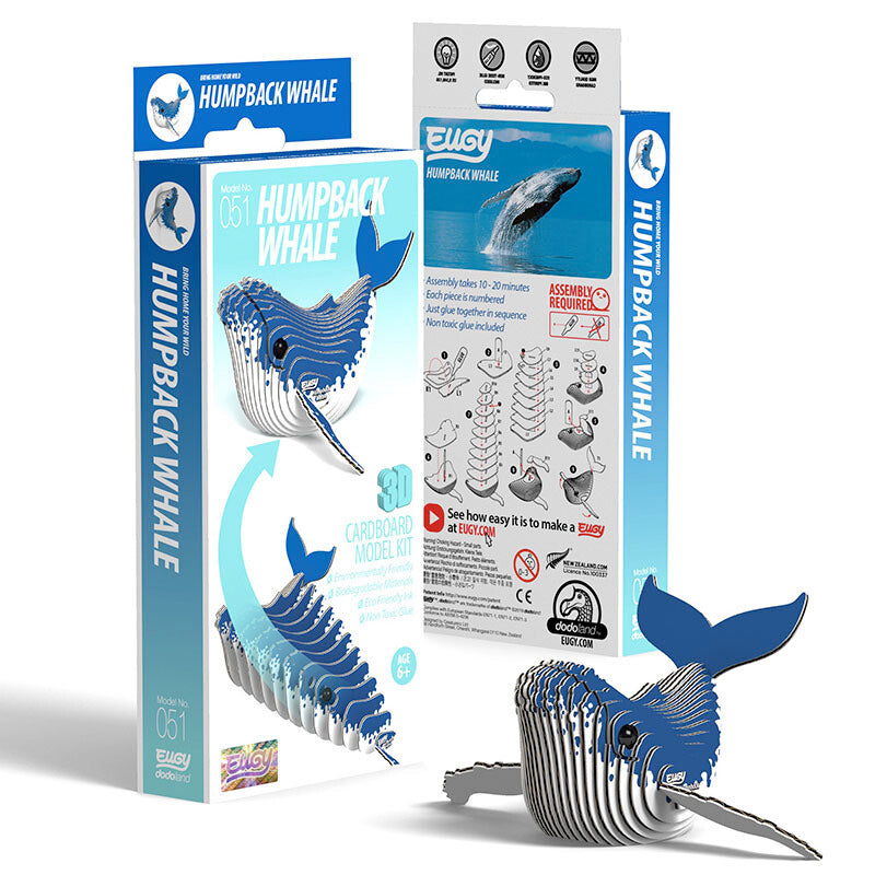 Humpback Whale | Cardboard Model Kit