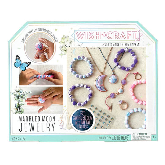 Wish*Craft Marbled Moon Jewelery