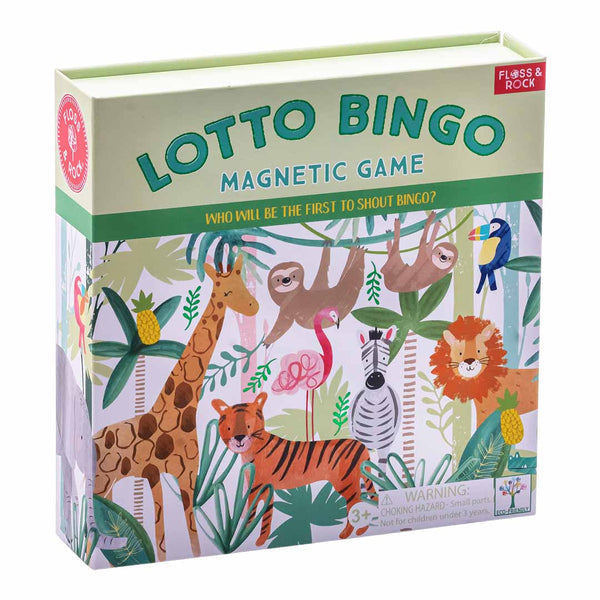 Magnetic Lotto Bingo | Jungle