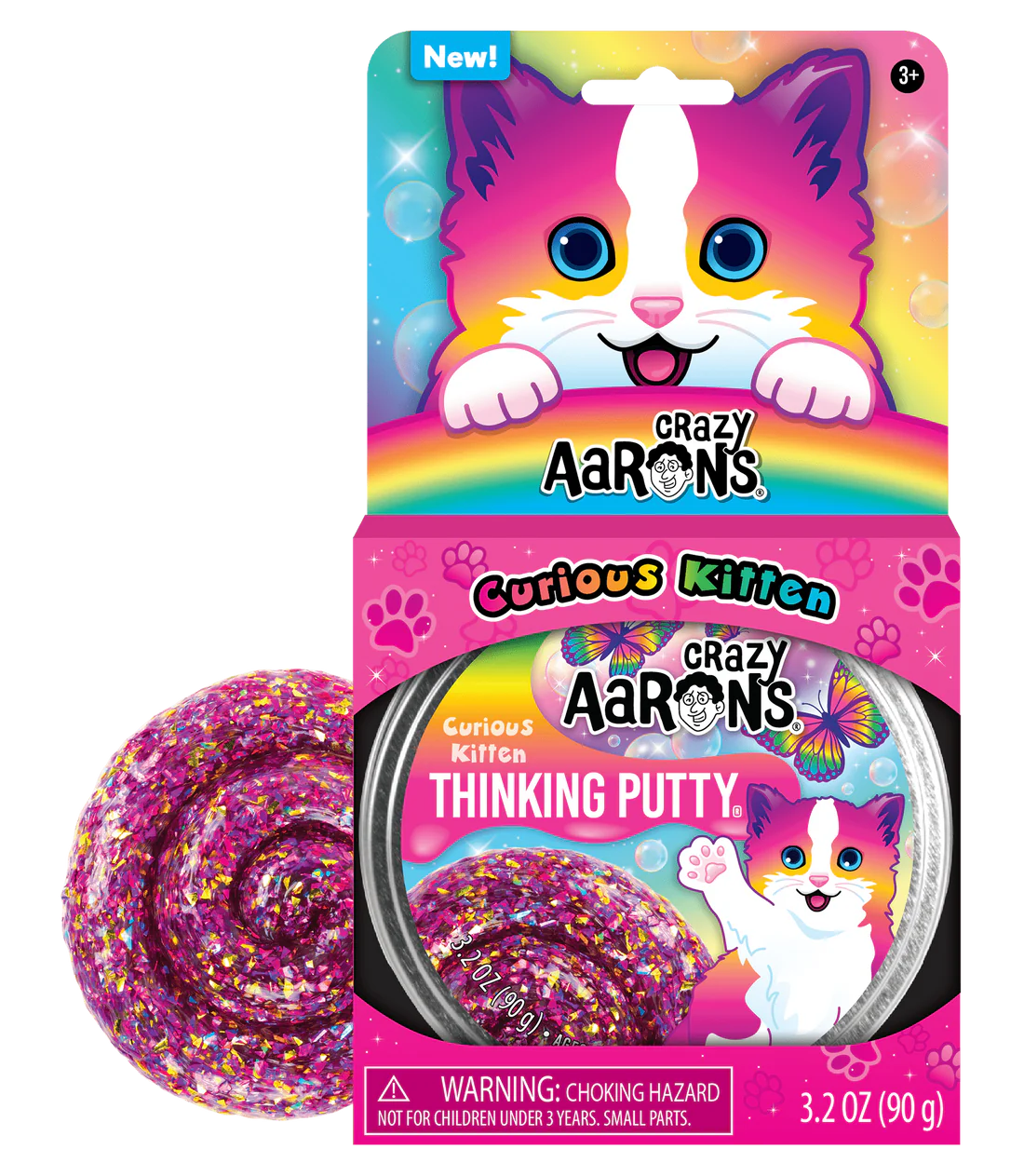 Crazy Aaron's Thinking Putty | Curious Kitten