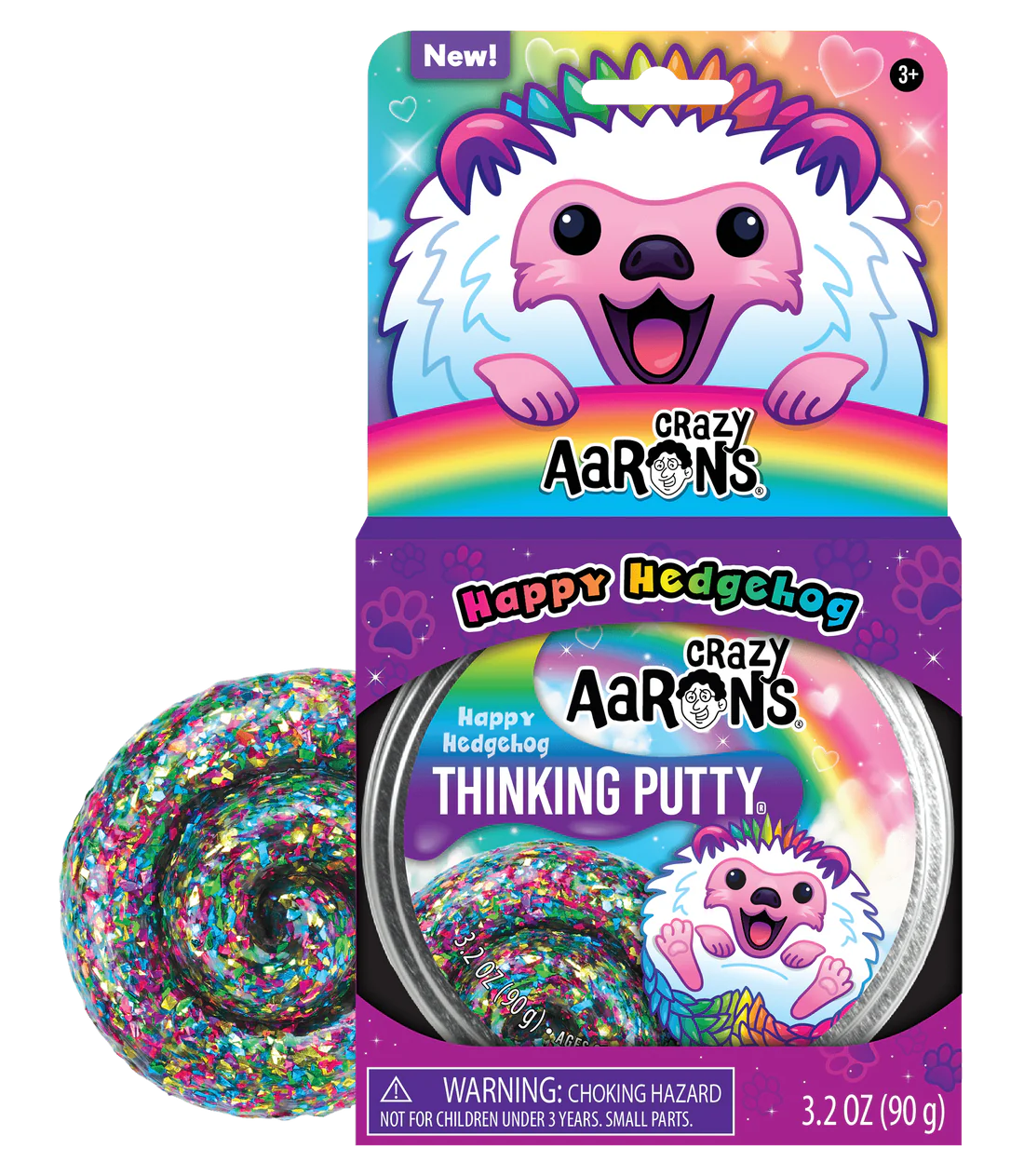 Crazy Aaron's Thinking Putty | Happy Hedgehog