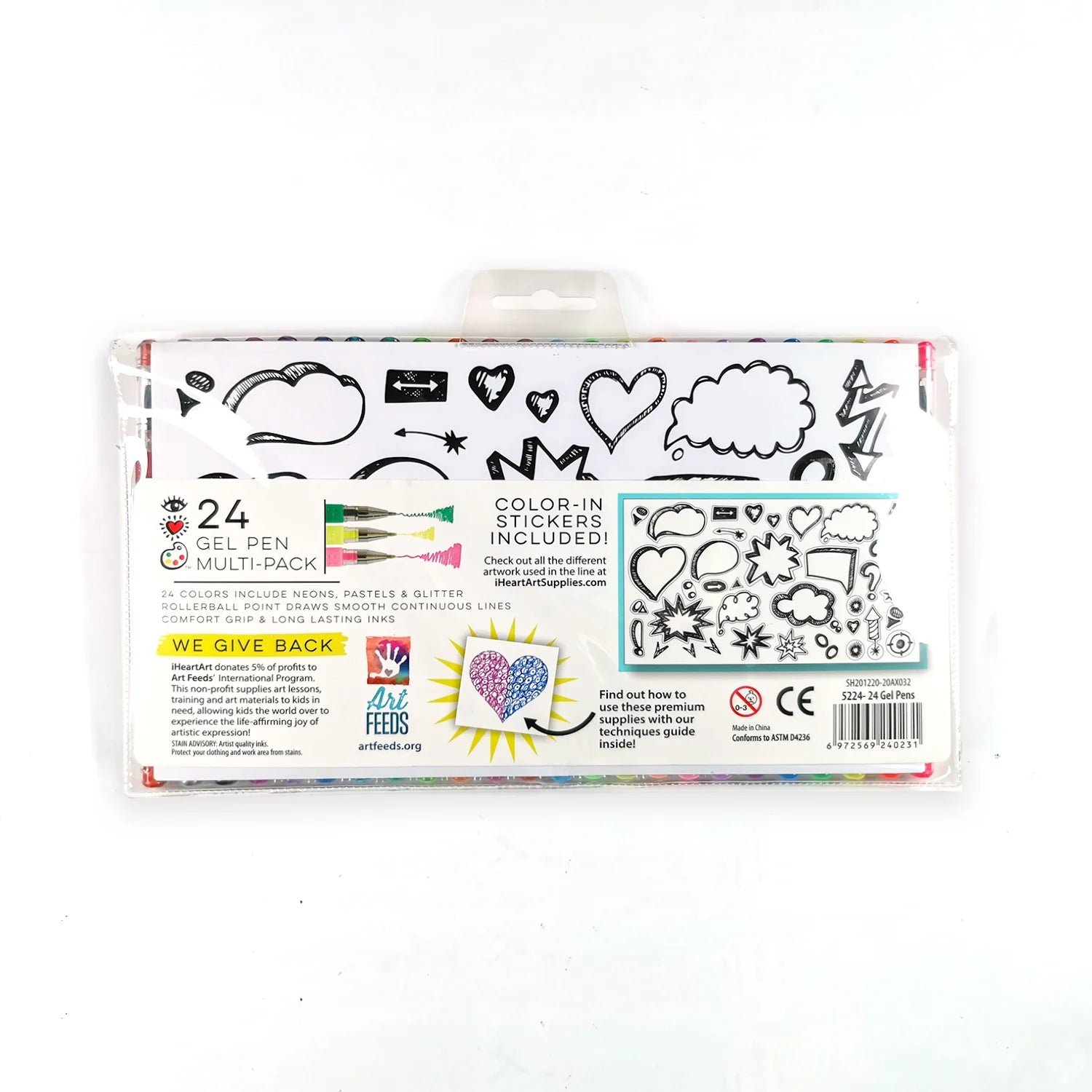 24 Gel Pen Multi-Pack | iHeart