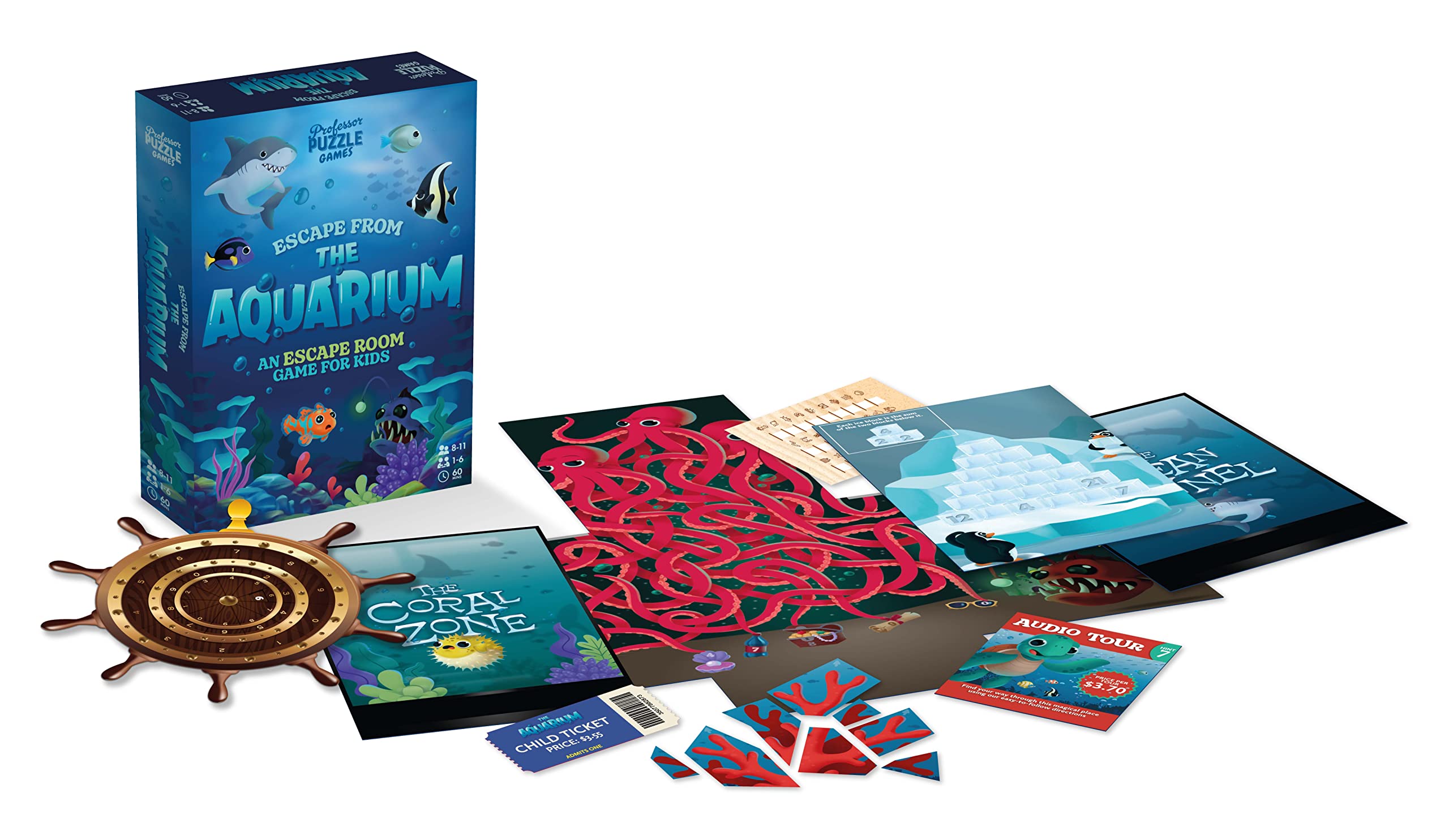Escape From the Aquarium | An Escape Room Games for Kids