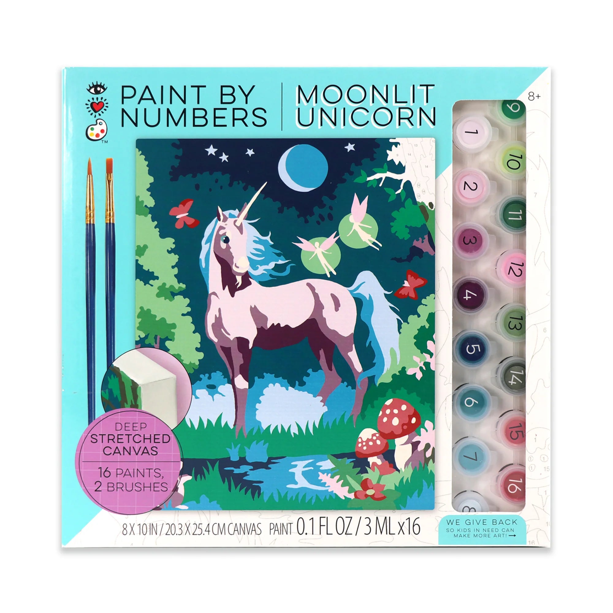 Moonlit Unicorn | iHeart Paint By Numbers