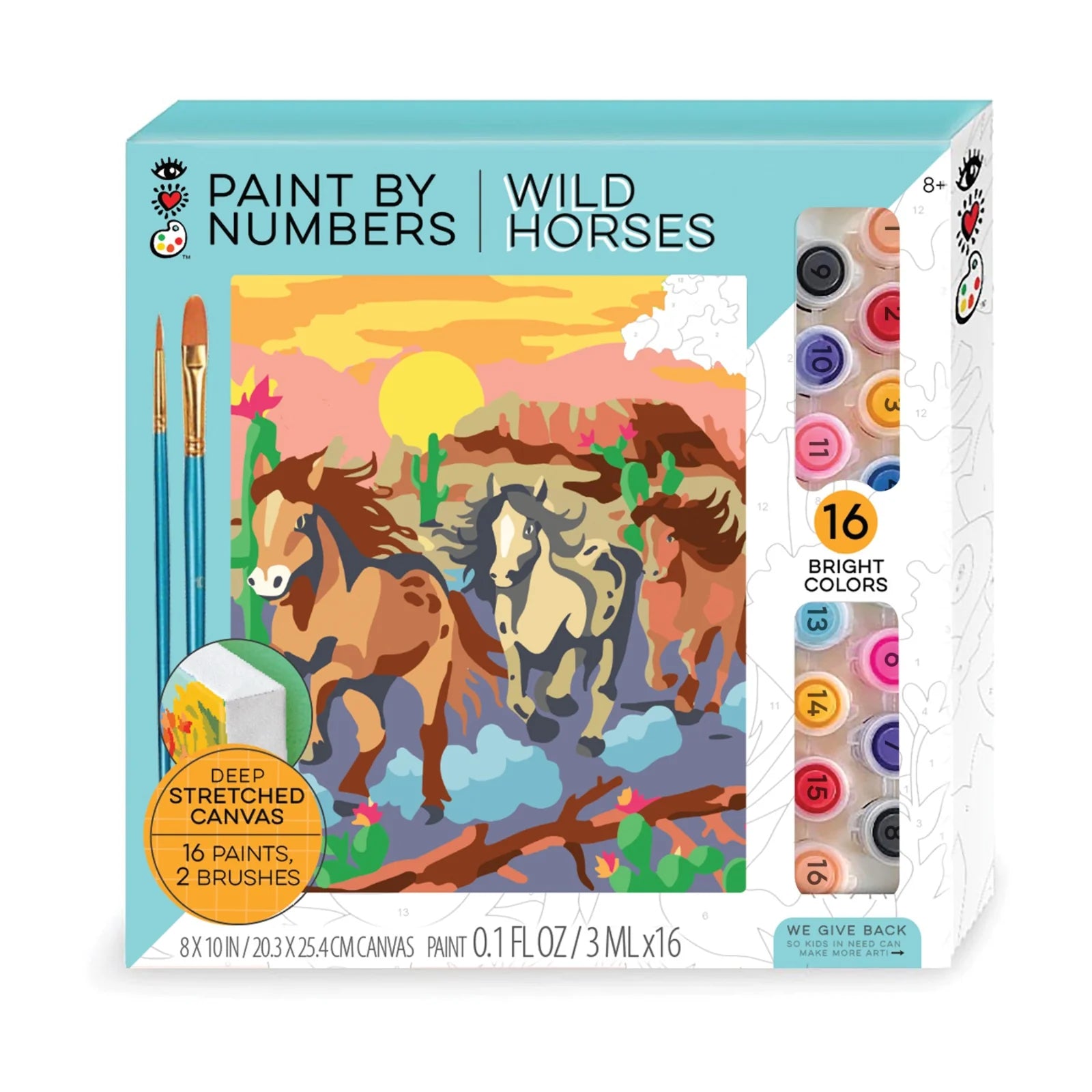 Wild Horses | iHeart Paint By Numbers