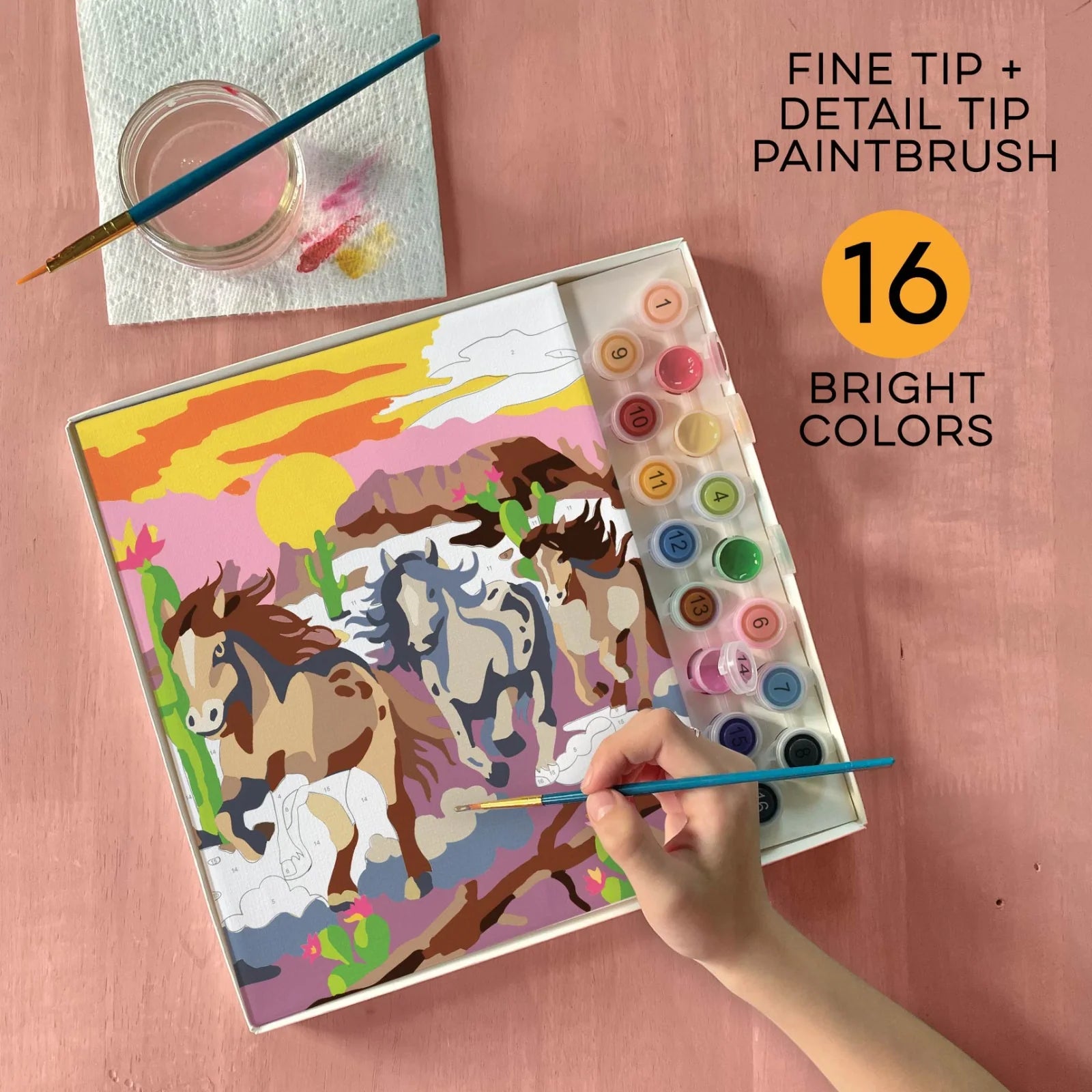 Wild Horses | iHeart Paint By Numbers