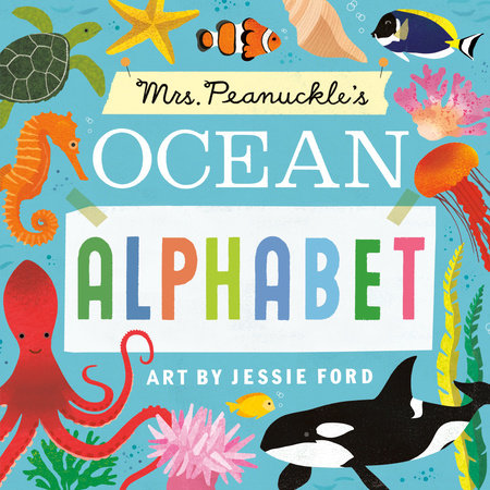 Mrs.Peanuckle's Ocean Alphabet | Board Book