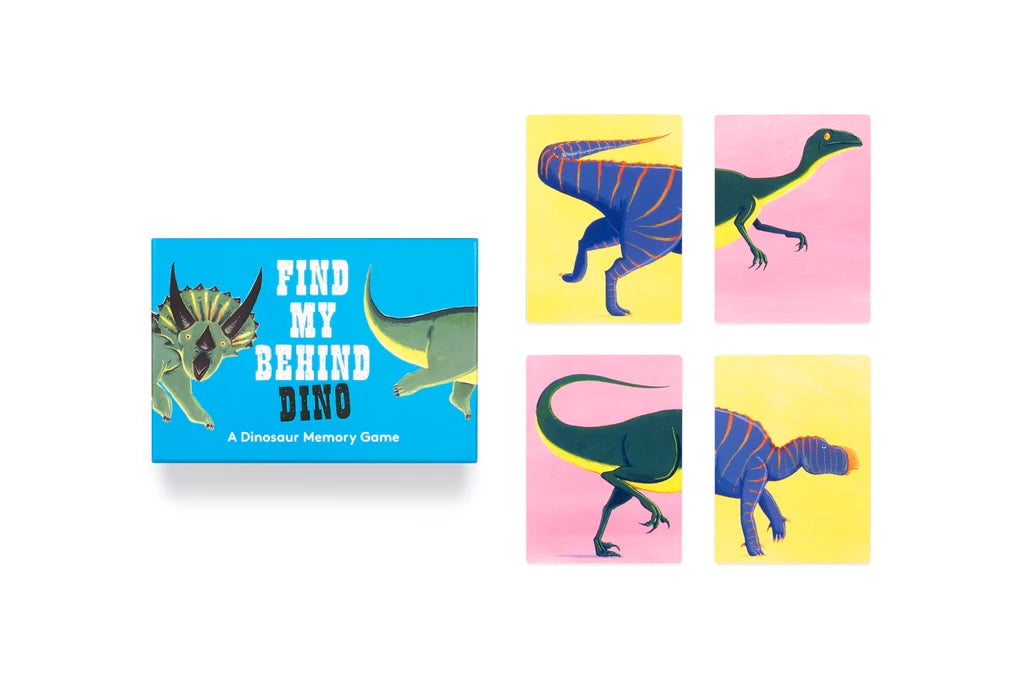 Find My Behind Dino | An Animal Memory Game