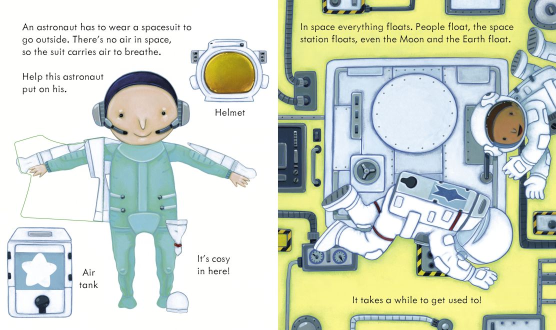 Peep Inside Space | Usborne Board Book