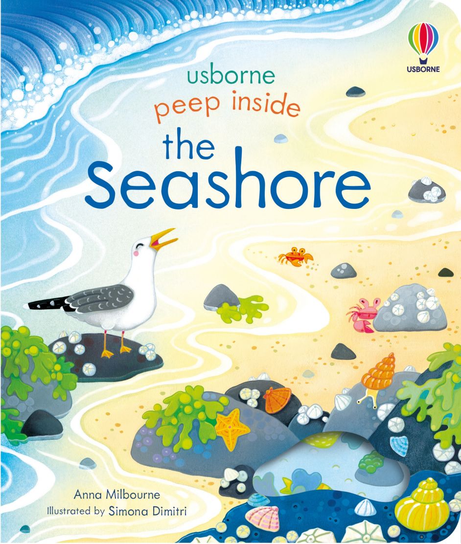 Peep Inside the Seashore | Usborne Board Book