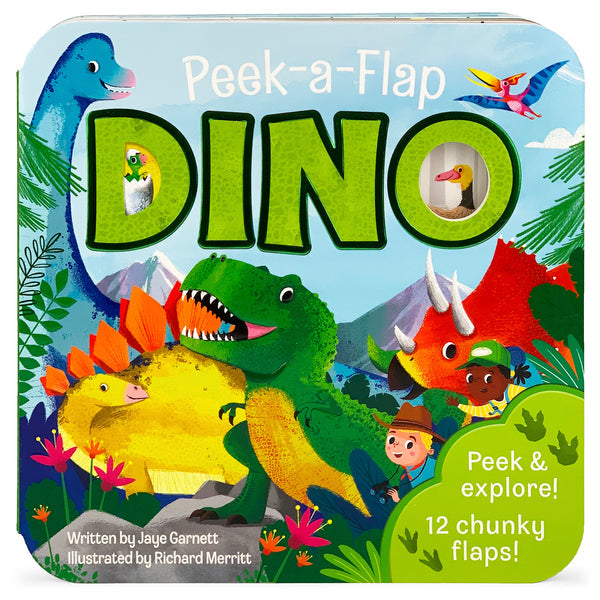 Dino | Peek A Flap Board Book