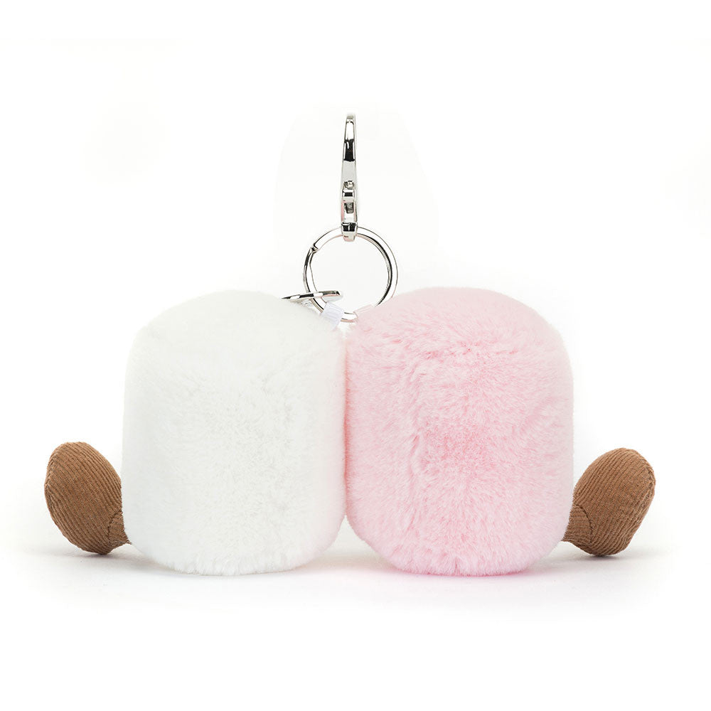 Amuseable Pair of Marshmallows Bag Charm | Jellycat