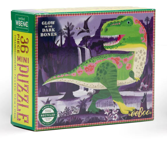 Dinosaur 36 Piece Mini Eeboo Puzzle