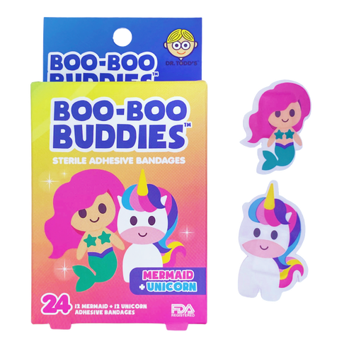 Mermaid & Unicorn | Boo Boo Buddies Bandages