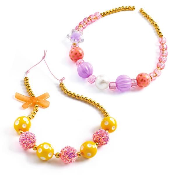 Bubble Beads Jewlery Kit | Gold