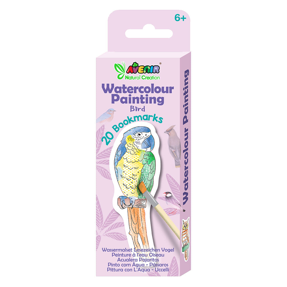 Bird | Watercolour Painting Bookmarks