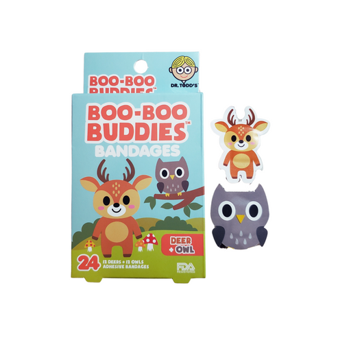 Deer & Owl | Boo Boo Buddies Bandages
