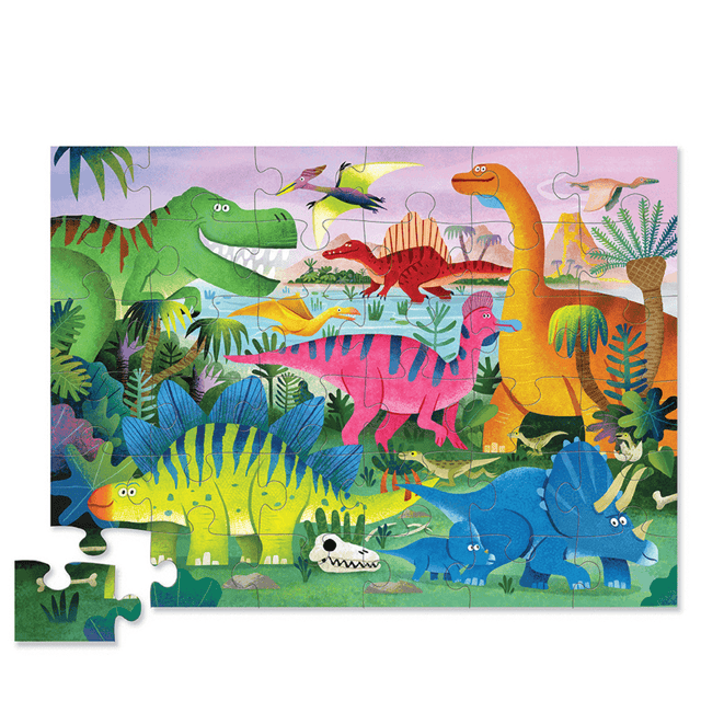 Dino Land 36 Piece Crocodile Creek Floor Puzzle