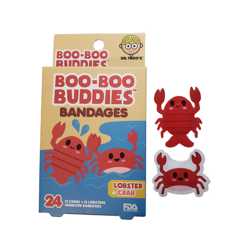 Lobster & Crab| Boo Boo Buddies Bandages
