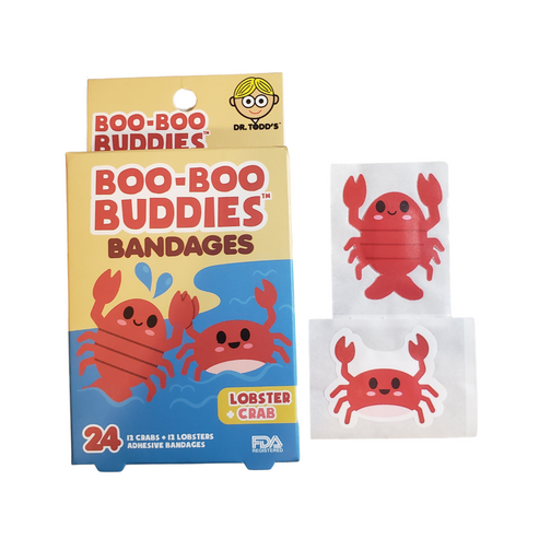 Lobster & Crab| Boo Boo Buddies Bandages