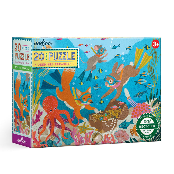 Deep Sea Treasure 20 Piece Eeboo Puzzle