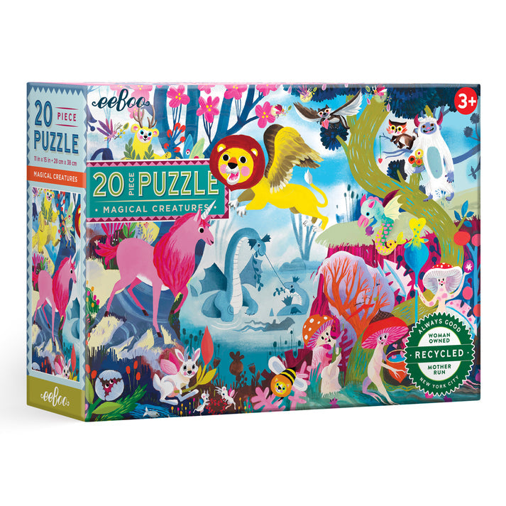 Magical Creatures 20 Piece Eeboo Puzzle