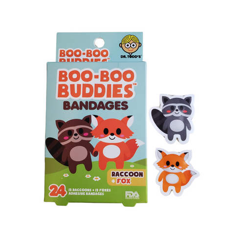Raccoon & Fox | Boo Boo Buddies Bandages