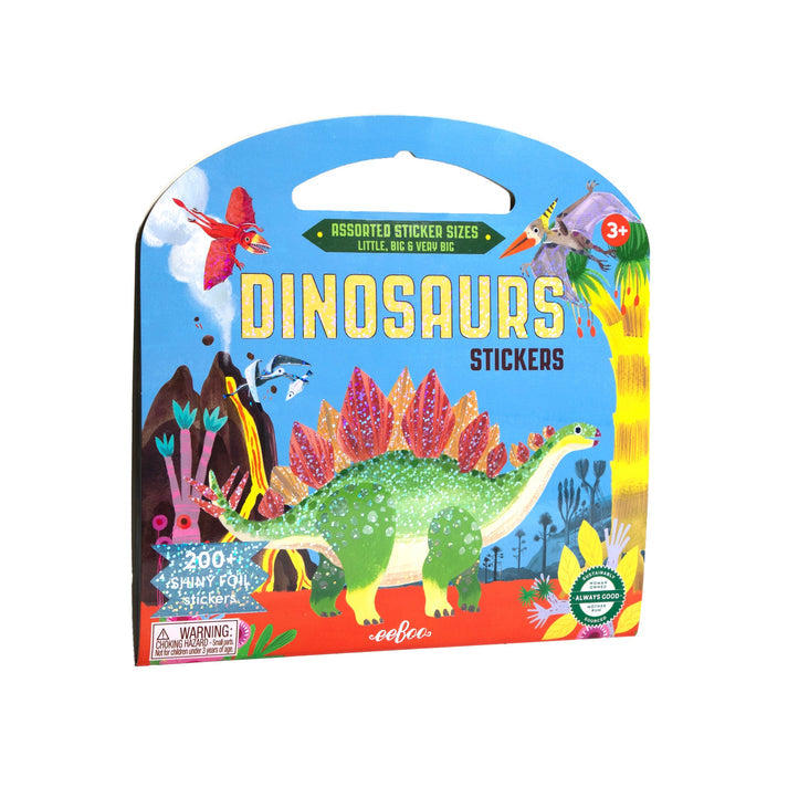 Dinosaurs | Eeboo Shiny Sticker Book