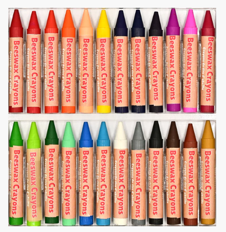 Beeswax Crayons | Set of 24