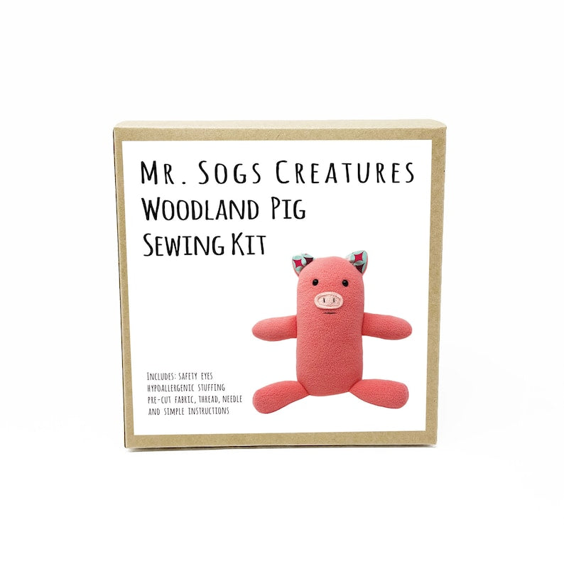 Mr. Sogs Creatures Sewing Kit | Woodland Pig