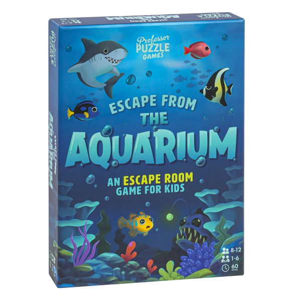 Escape From the Aquarium | An Escape Room Games for Kids