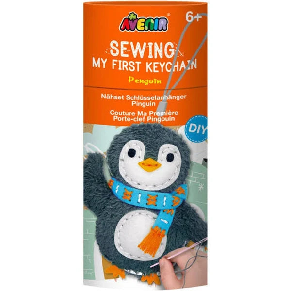 Penguin | Sewing My First Keychain