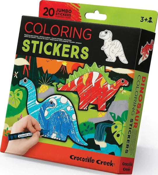 Coloring Stickers | Dinosaurs
