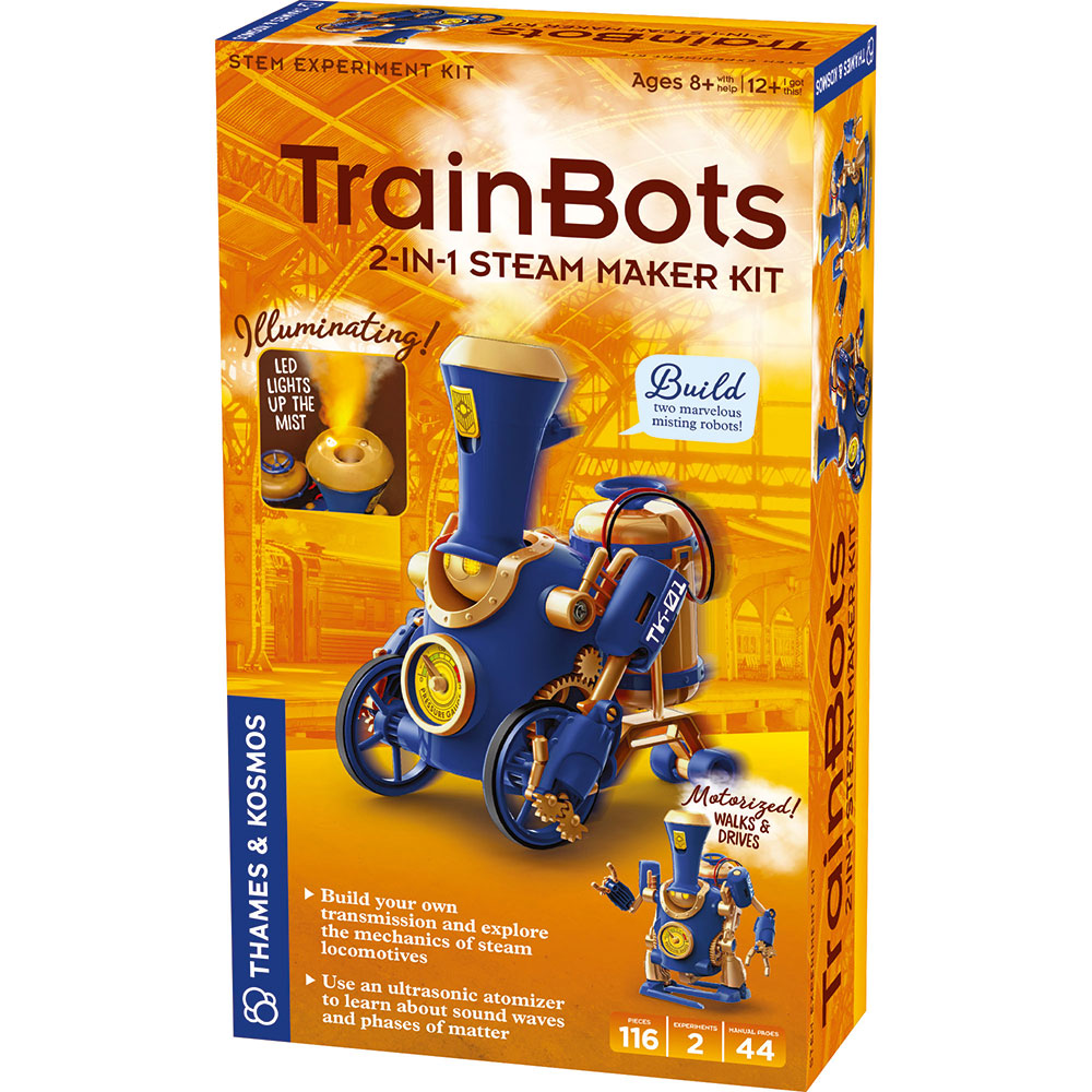 TrainBots | 2 in 1 STEAM Maker Kit