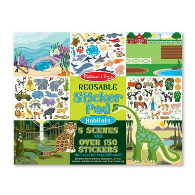 Reusable Sticker Pad | Habitats Kaboodles Toy Store - Victoria
