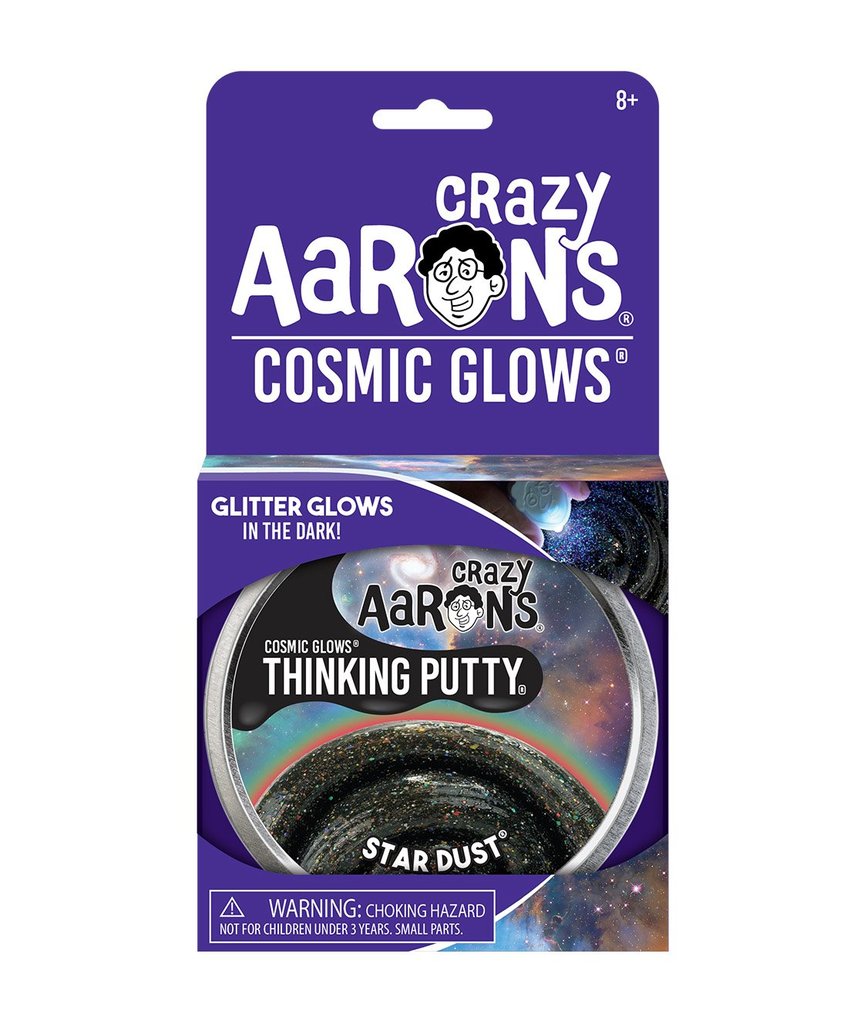 Crazy Aaron's Thinking Putty Cosmic Glow | Stardust Kaboodles Toy Store - Victoria
