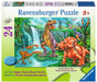 Dino Falls 24 piece Super Sized Ravensburger Floor Puzzle Kaboodles Toy Store - Victoria