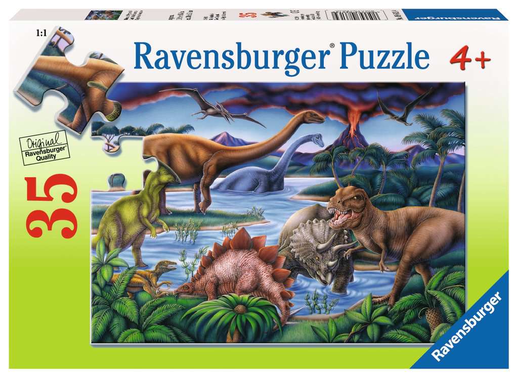 Dinosaur Playground 35 piece Ravensburger Puzzle Kaboodles Toy Store - Victoria