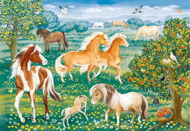 Horse Meadow 60 piece Ravensburger Puzzle Kaboodles Toy Store - Victoria