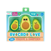 Avocado Love Eraser and Sharpener Kaboodles Toy Store - Victoria