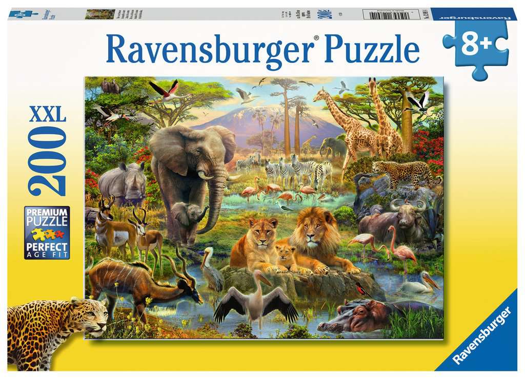 Animals of the Savanna 200 piece XXL Ravensburger Puzzle Kaboodles Toy Store - Victoria