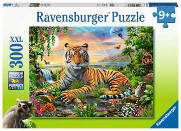 Tiger at Sunset 300 piece XXL Ravensburger Puzzle Kaboodles Toy Store - Victoria