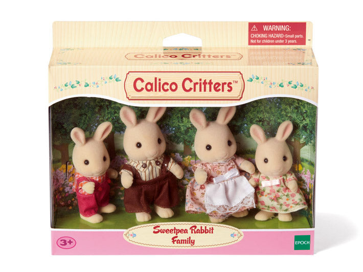 Calico Critters | Sweetpea Rabbit Family Kaboodles Toy Store - Victoria