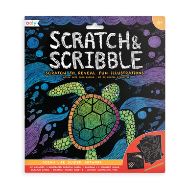 Scratch & Scribble | Ocean Life Kaboodles Toy Store - Victoria